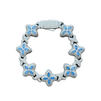 Blue Zircon Bracelet